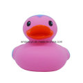 Logotipo rosa del PVC Patos personalizados del baño